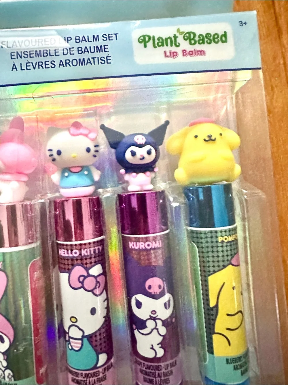 Sanrio Hello Kitty and Friends plant-Based Lip Balm Set